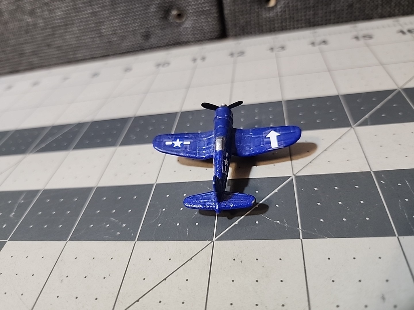 Tootsietoy American F4U Corsair Fighter Aircraft 1 3/4 X 2 1/4 inches BUNDLE*