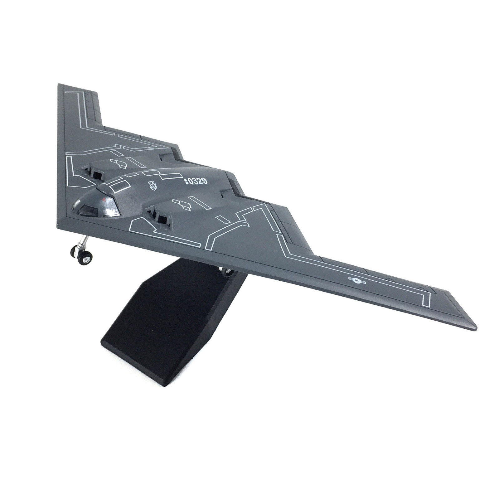 1/200 USAF B-2 Stealth Strategic Bomber Finished Alloy Model Airplane Toy Gift