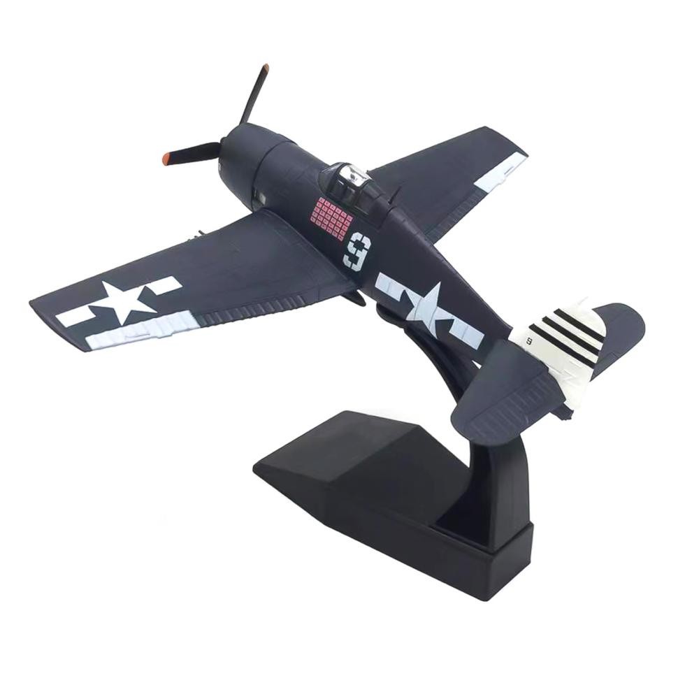 1/72 WWII U.S. F6F Hellcat Shipboard Fighter Alloy Aircraft Model Military Scene