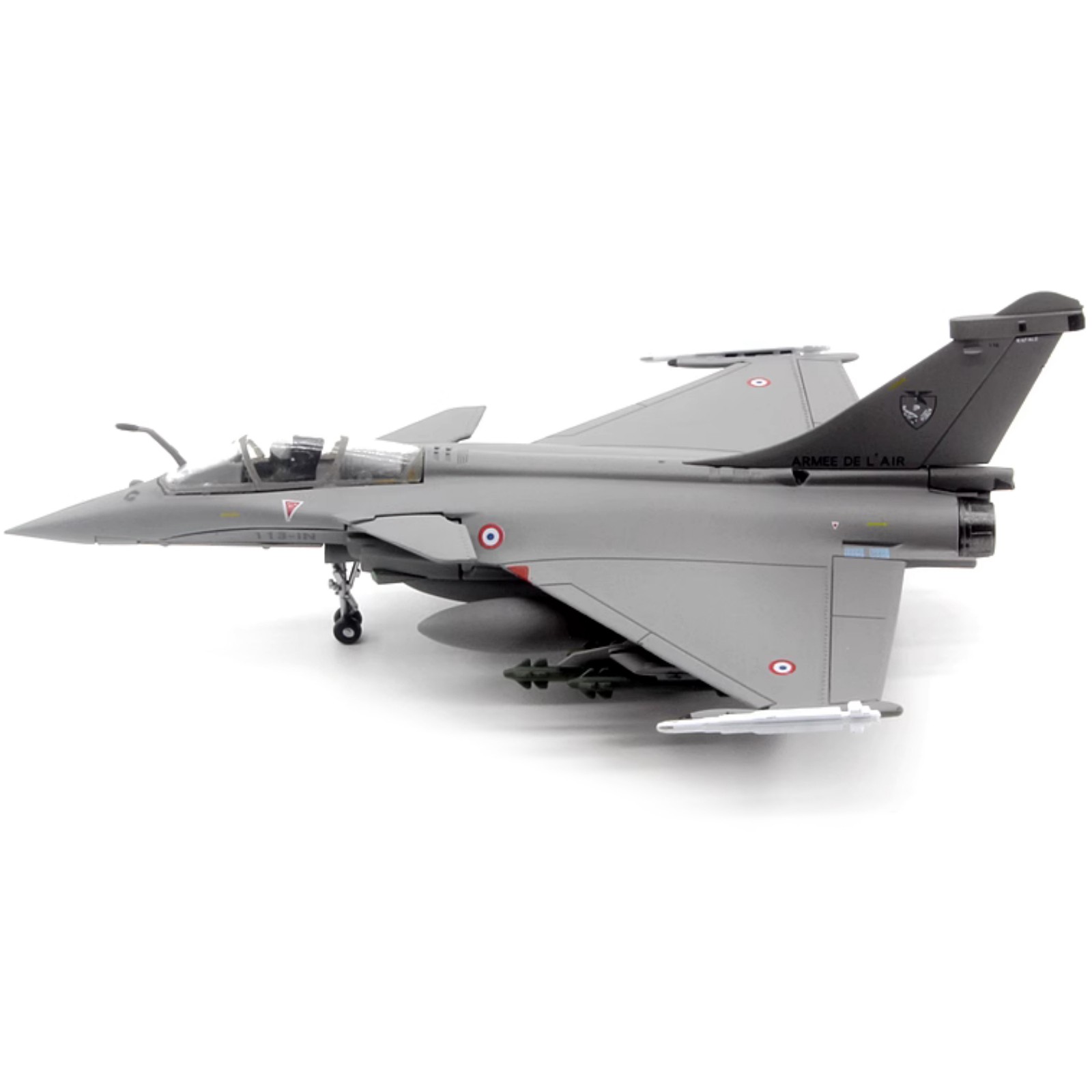 1/100 Scale Diecast Alloy French Air Force Rafale C Libya War Fighter Model