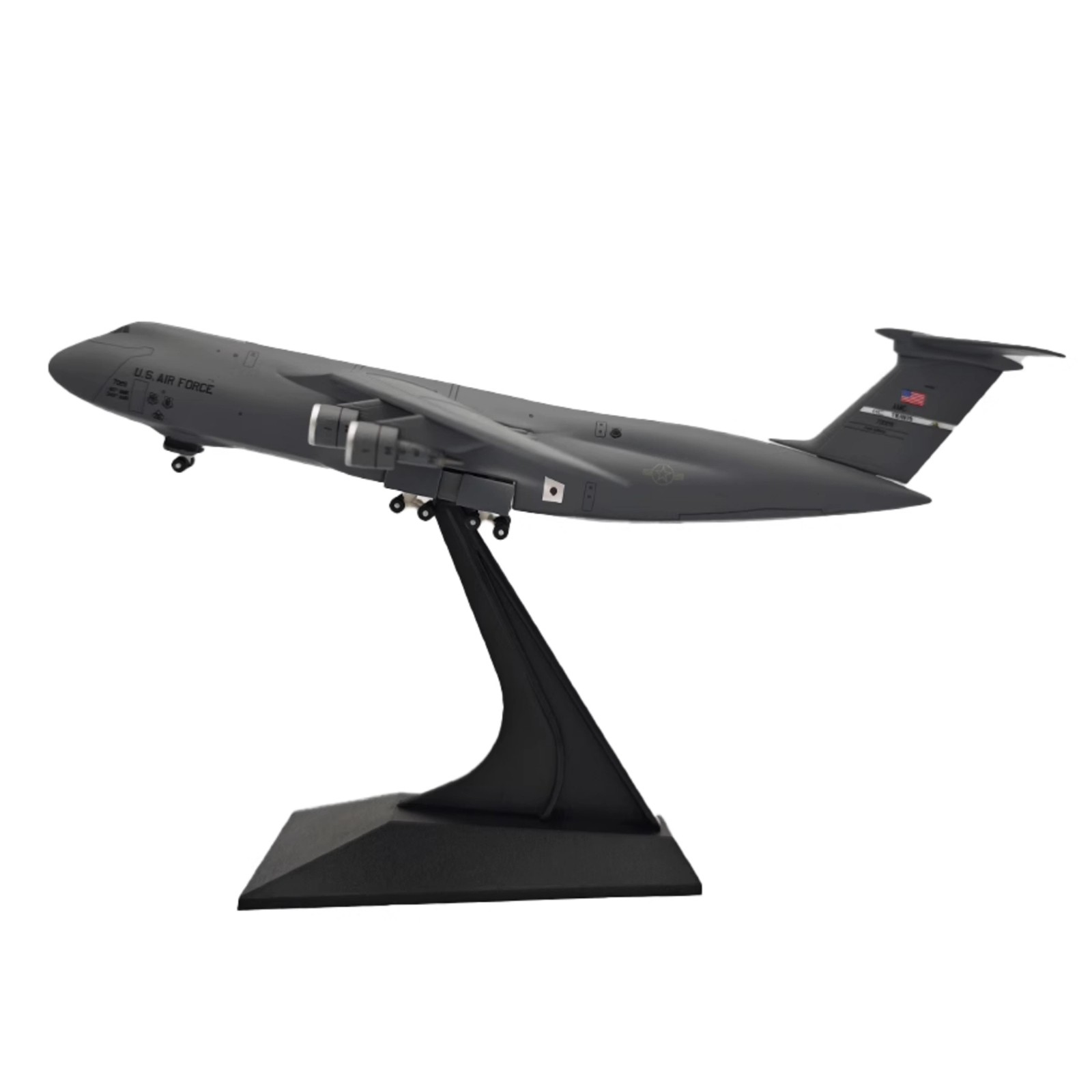 Diecast 1/400 USAF For Lockheed C-5 Transport Aircraft Model Static Display
