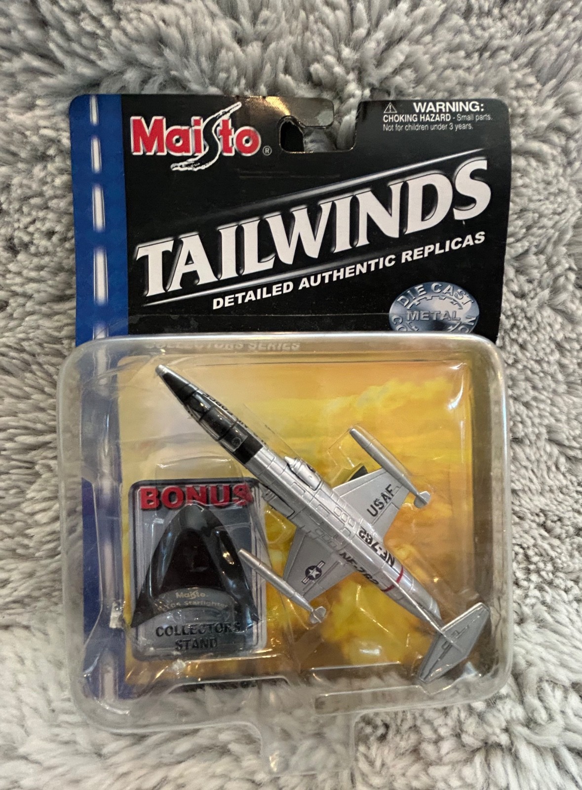 Maisto Tailwinds Collectors Series F-104 Star Fighter USAF Diecast Plane
