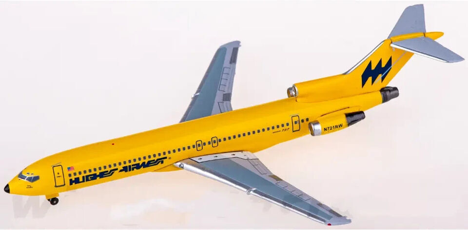 1:400 Aeroclassics Hughes Airwest BOEING 727-200 Passenger Plane Diecast Model