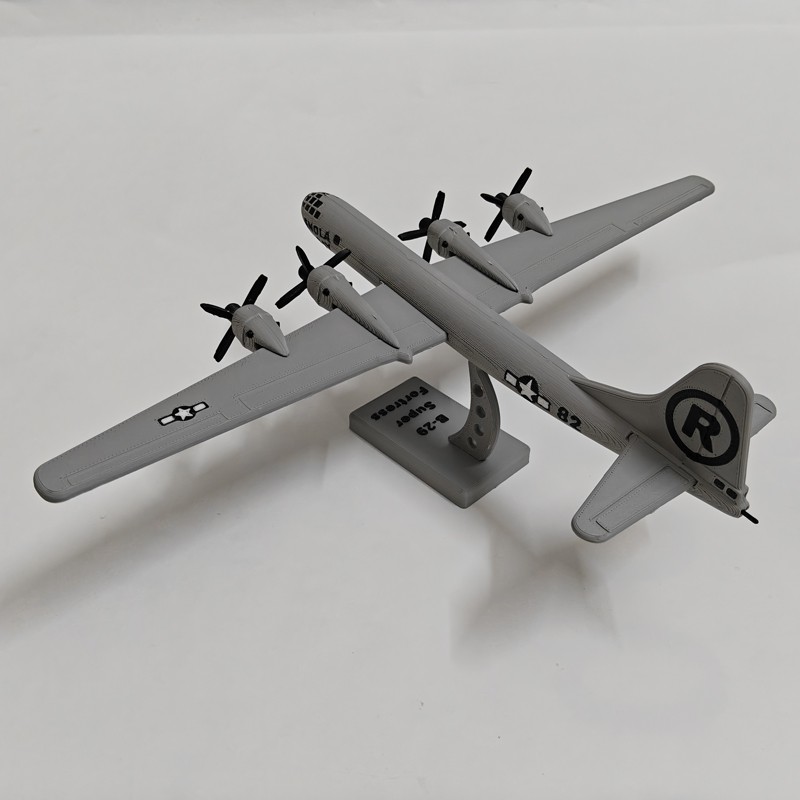 3D Printed 1:144 Military Model USAF Boeing B-29 Bomber “Enola Gay” Collection