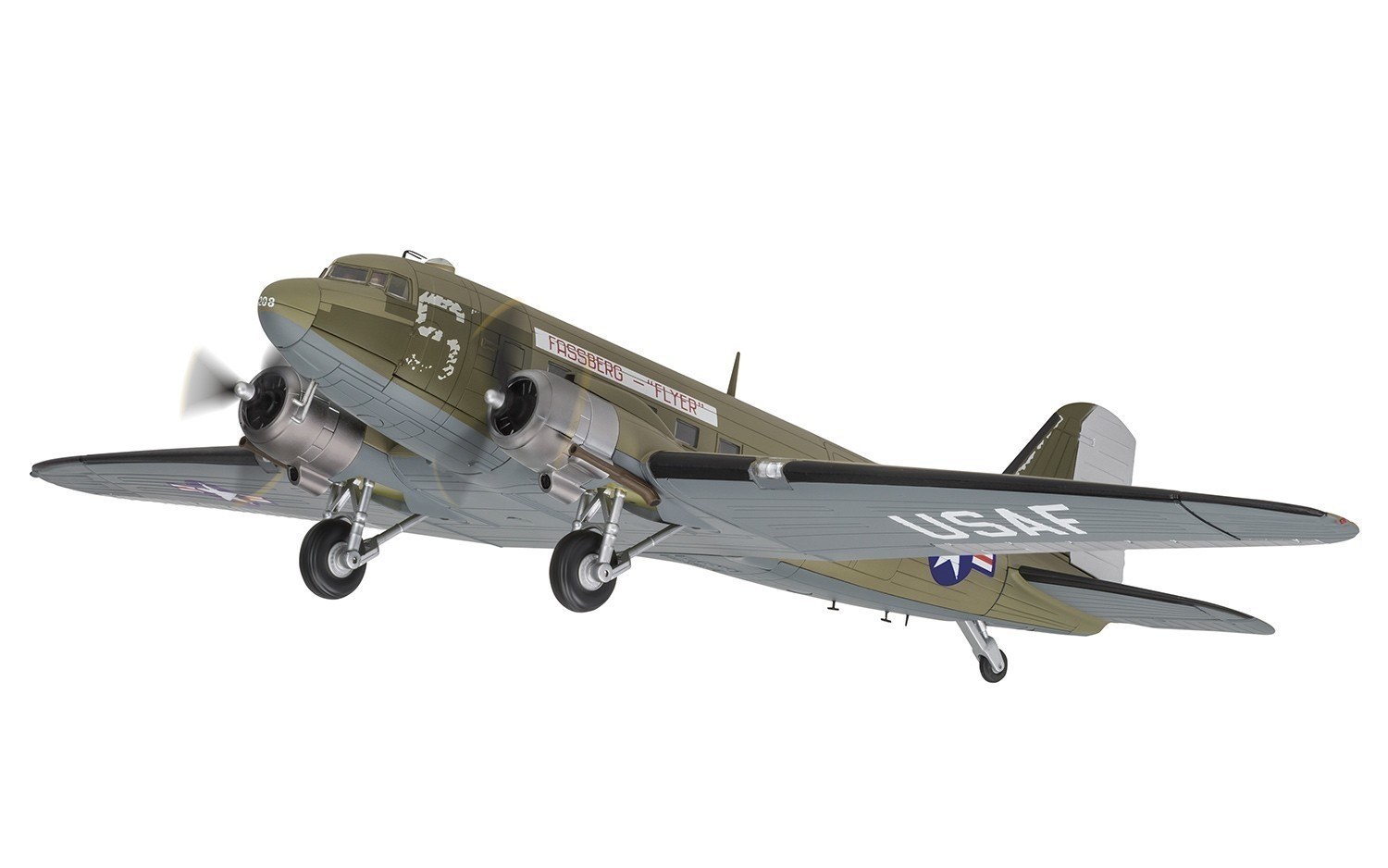 Corgi AA38209, Douglas C-47A Skytrain 315208 ‘Fassberg Flyer’, US Air Force, Be