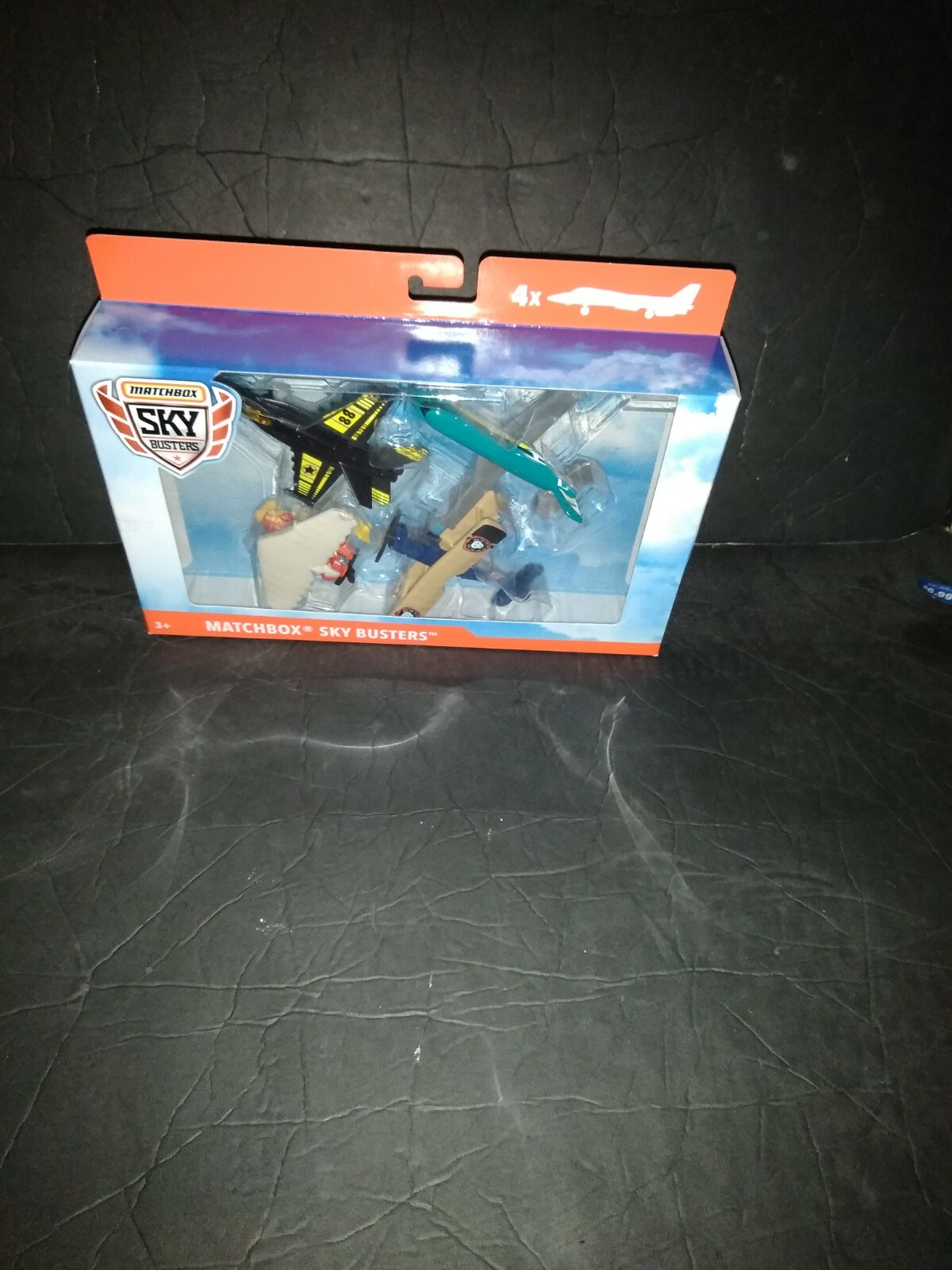 Matchbox Sky Busters 4 Pack Airplanes aGes 3+