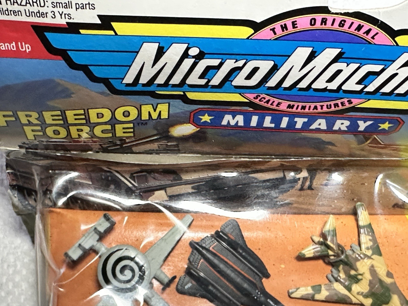 Micro Machines Military Freedom Force #3 Sky Fox Squadron 1995 Galoob – Sealed