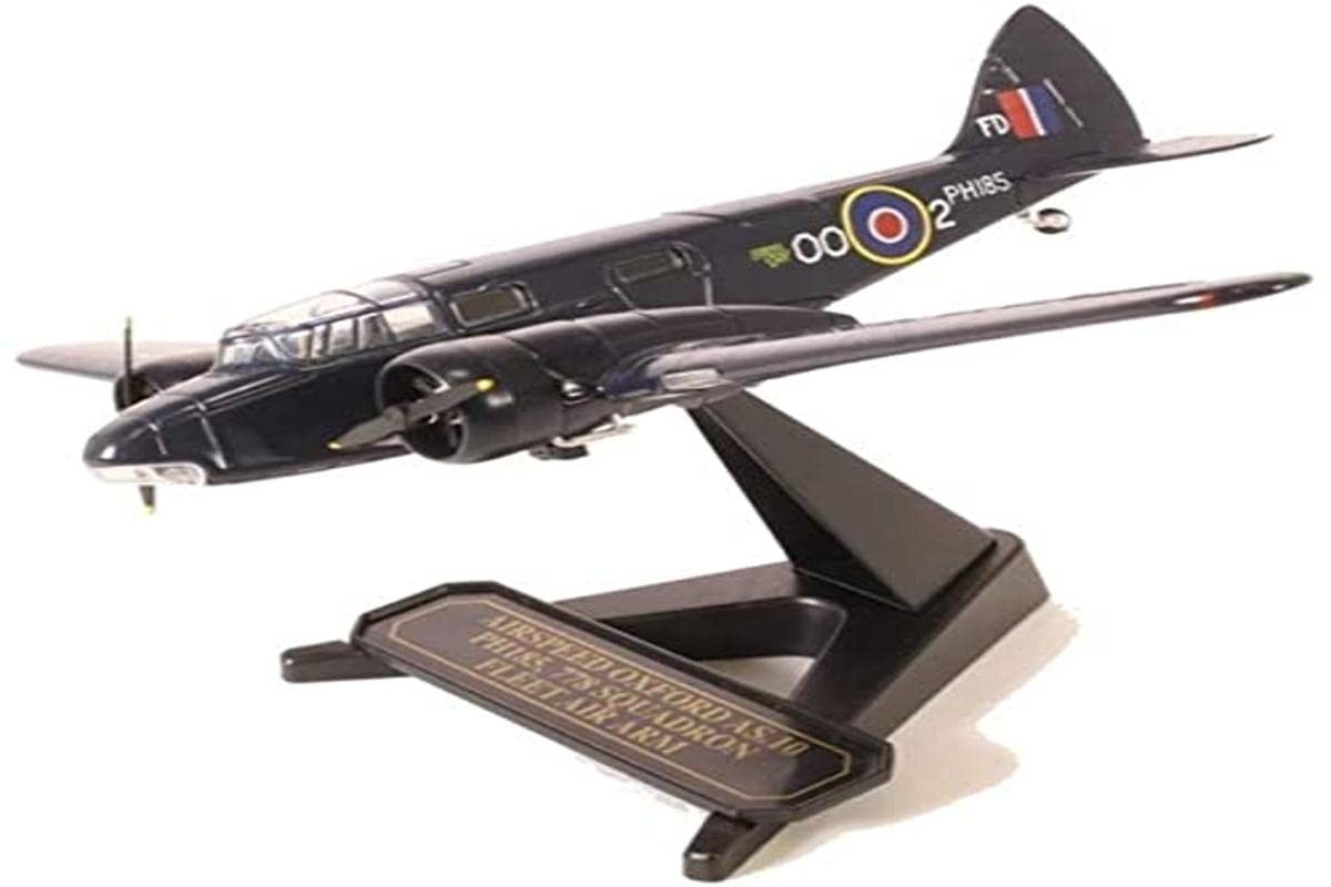 Oxford Diecast 1:72 Airspeed Oxford PH185 778 Sqn Fleet Air Arm Model Plane
