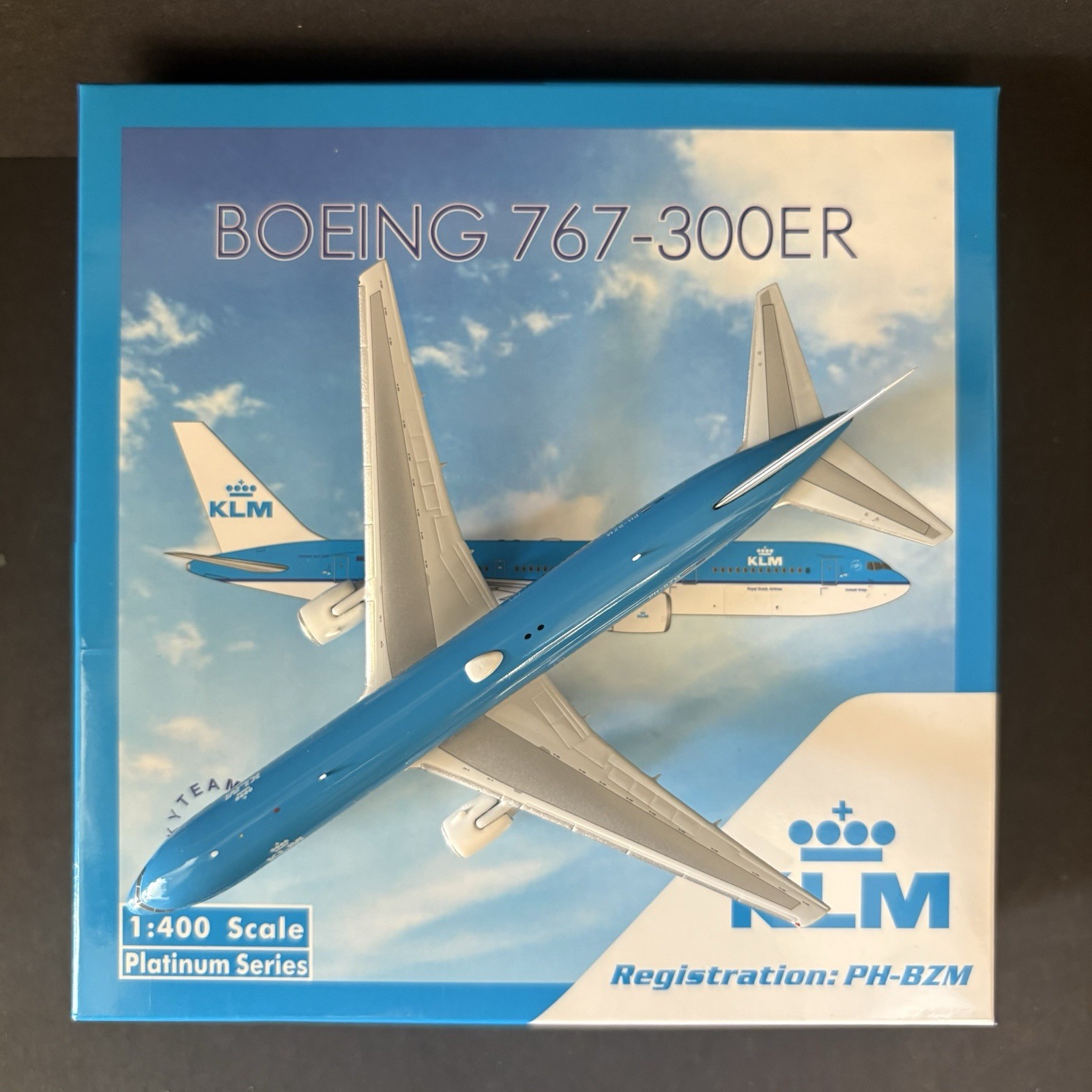 Phoenix Model 1:400 KLM Boeing 767-300ER PH-BZM PH4KLM2351 11780 Scale Diecast