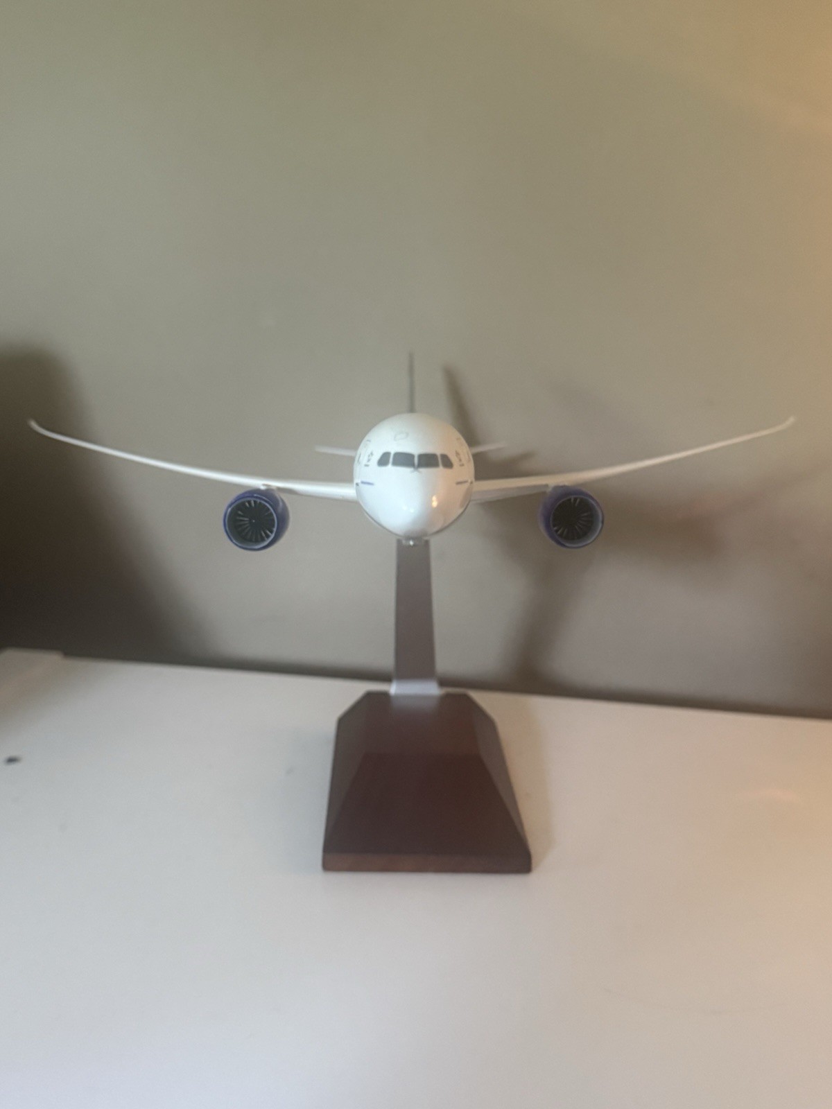 Skymarks United Boeing 787-10 1:200 Scale With Wooden Stand In Mint Condition!