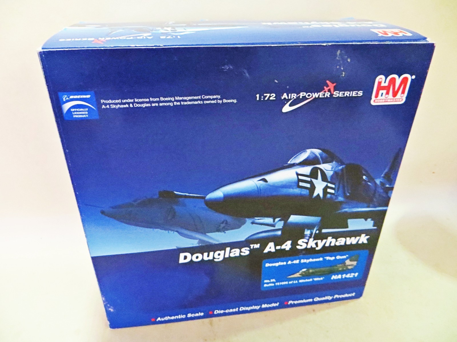 HOBBYMASTER HM HA1421 DOUGLAS A4 E SKYHAWK, TOP GUN MICHELL MICK. 1:72 MIB.