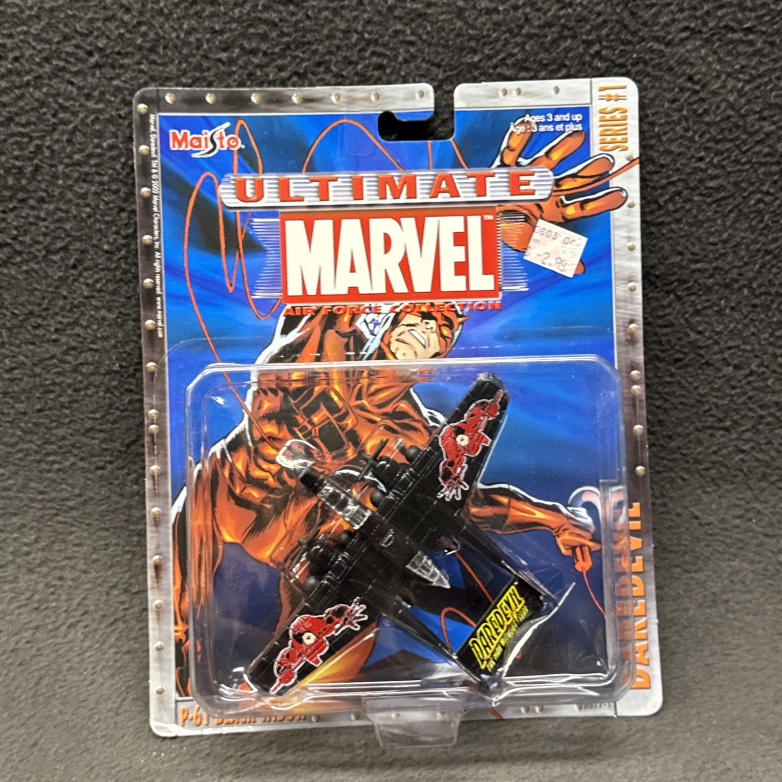 Maisto Ultimate Marvel P-61 Black Widow Like Tailwinds 1/87 Die-Cast Metal Pair