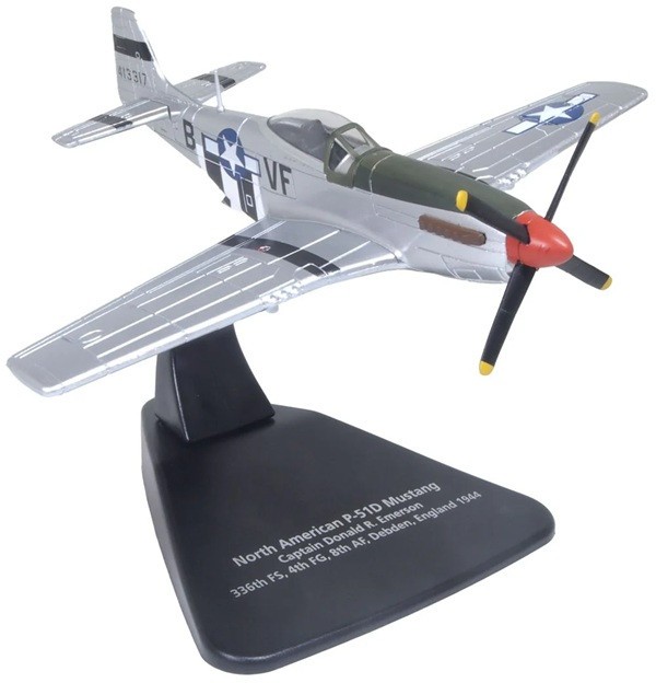 Oxford 1:72 USAAF North American P-51D Mustang Fighter, OXFAC126