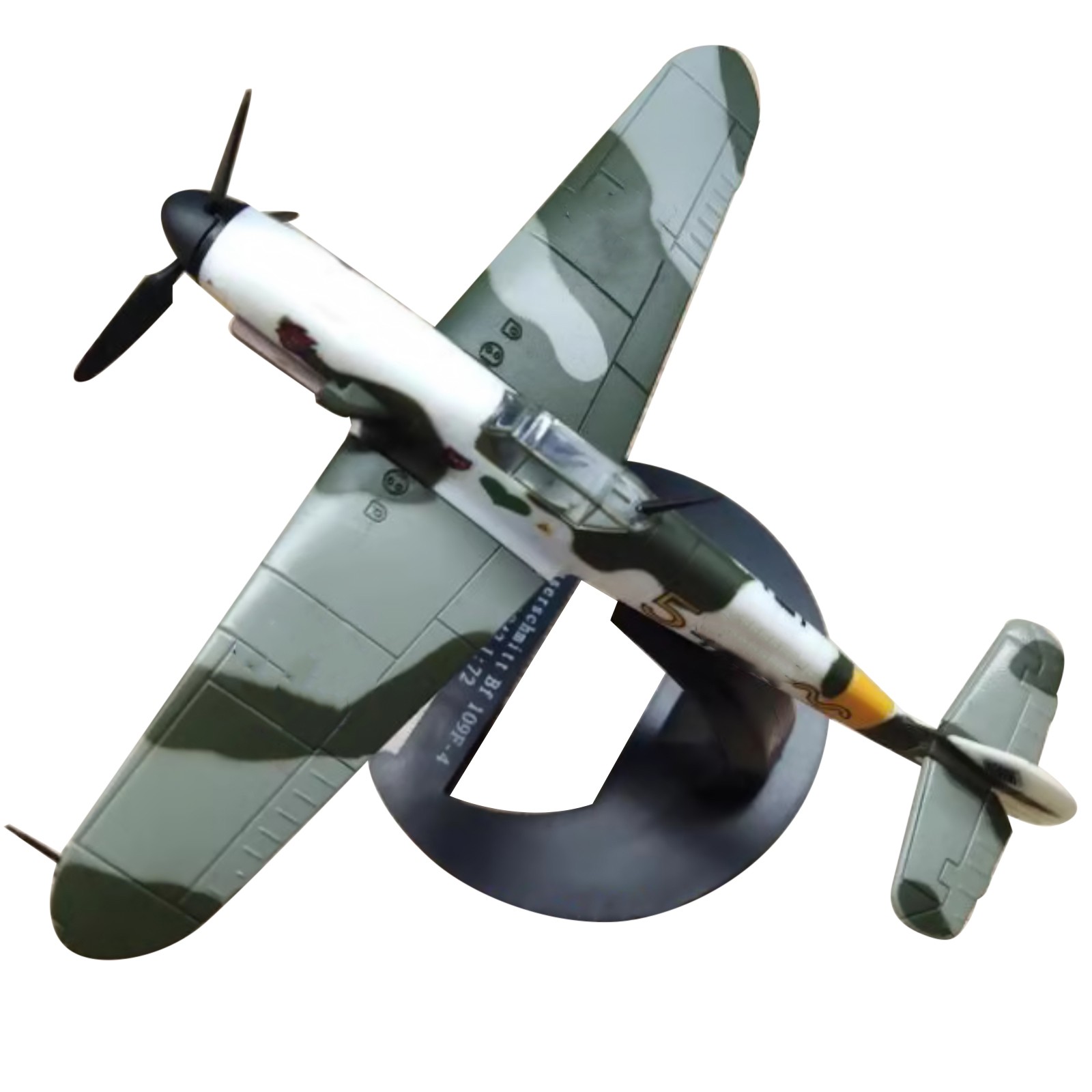 Alloy 1/72 Scale WWII Germany Messerschmitt Bf-109F-4 Fighter Model Collection