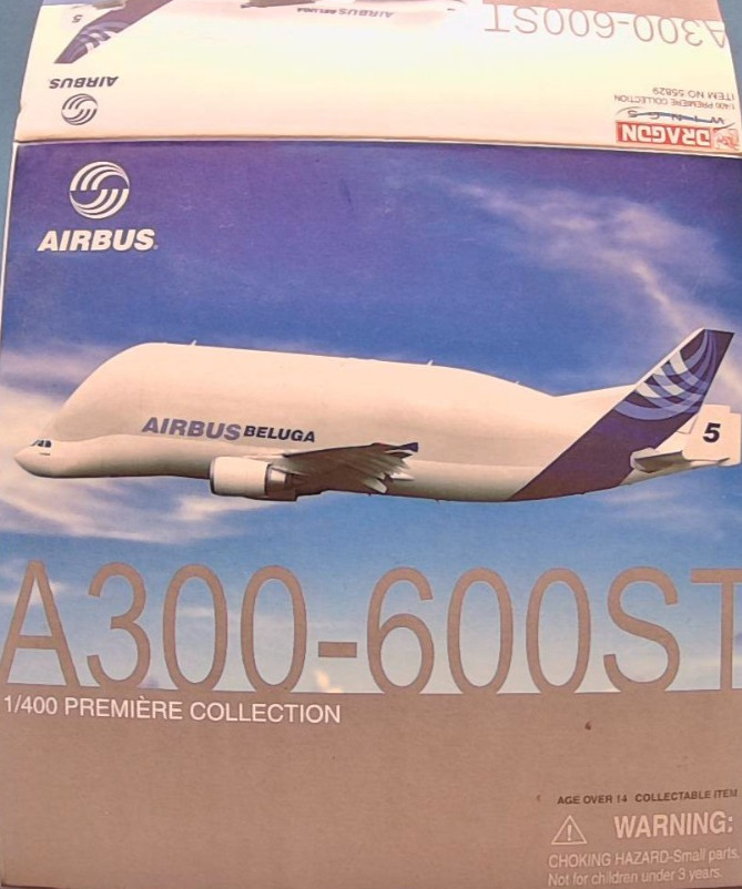 DRAGON WINGS – A300-600ST – AIRBUS BELUGA – PREMIERE COLLECTION – 1:400 – #55829