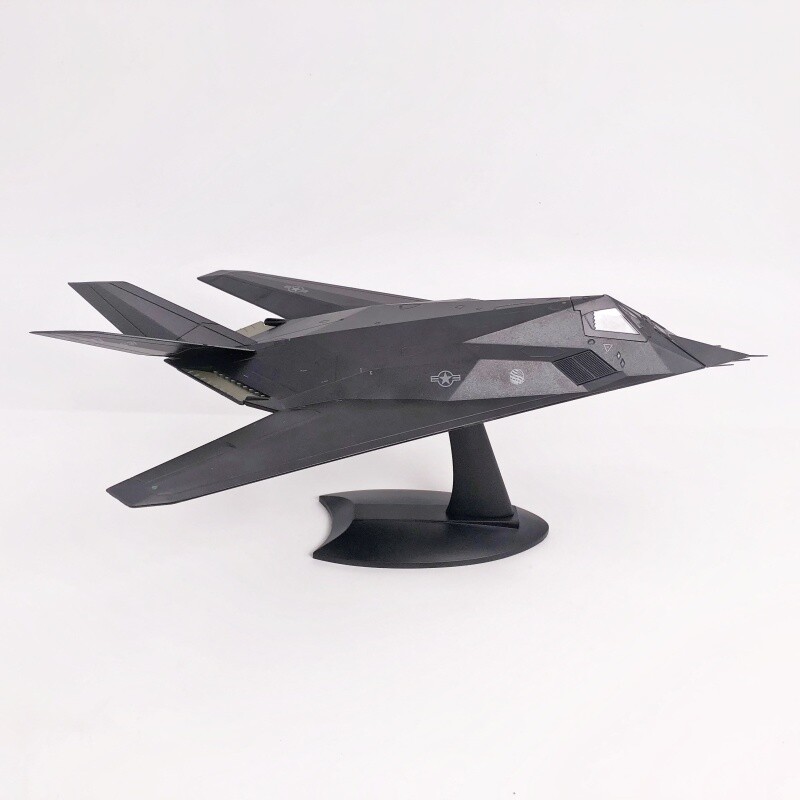 1:72 Alloy Diecast Military Model Lockheed F-117 Nighthawk Attack Fighter Plane