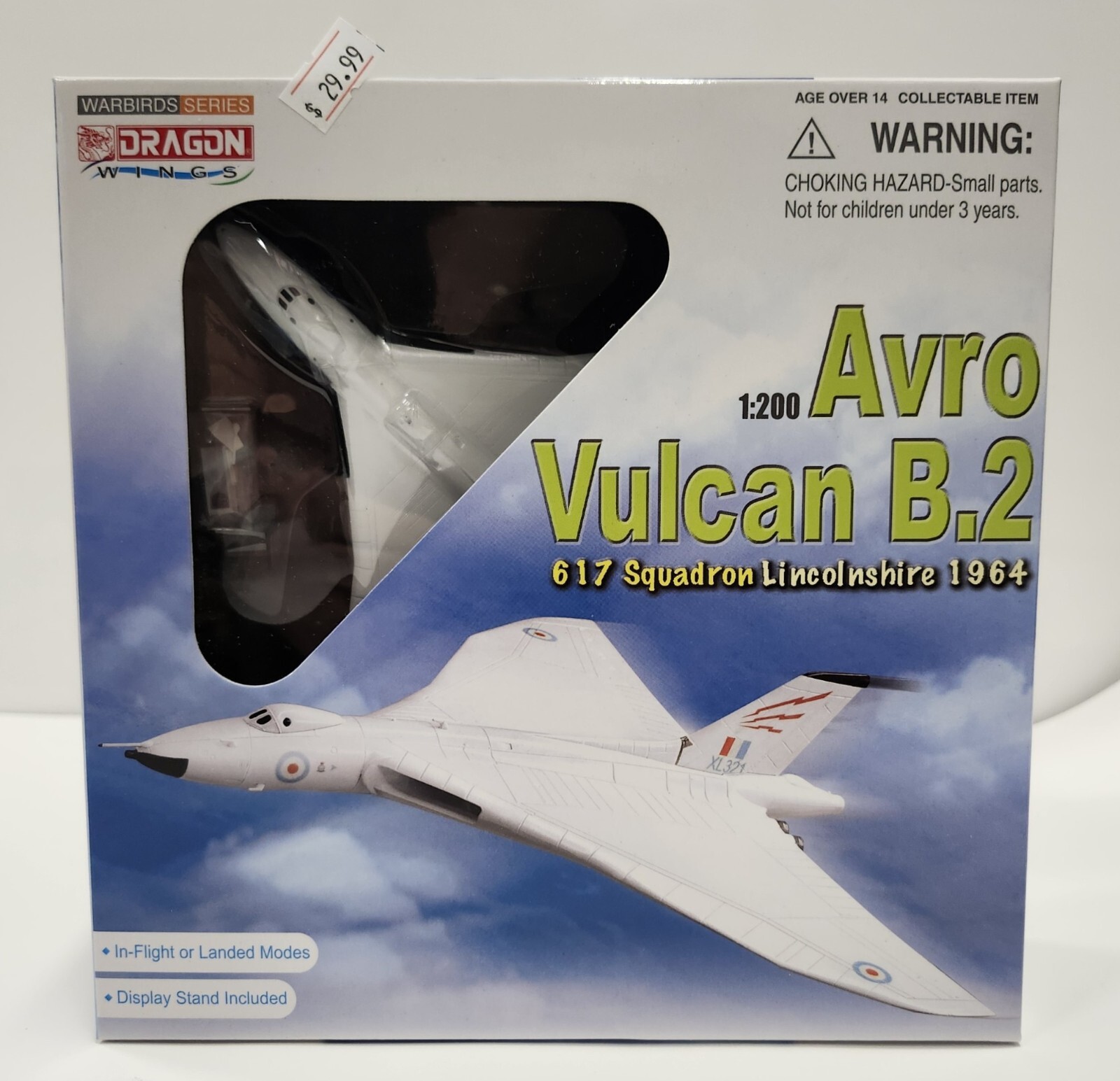 Dragon 1/200 Avro Vulcan B.2 617 Squadron Lincolnshire 1964 *READ*