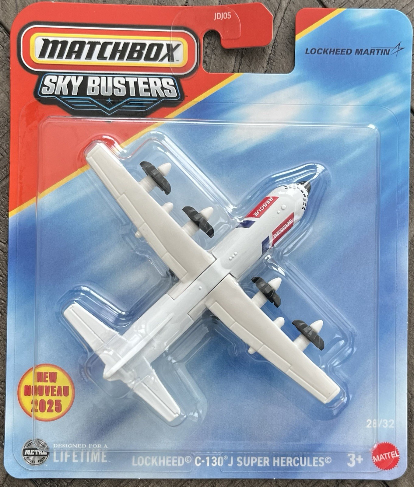 Matchbox Sky Busters Lockheed Martin C-130 J Super Hercules New For 2025
