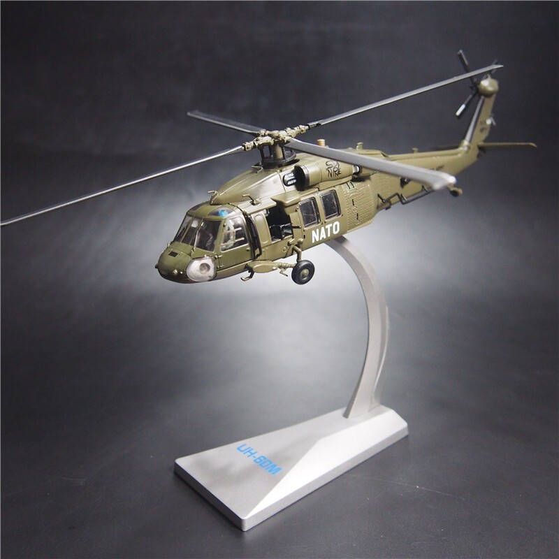 1:72 Sikorsky NATO UH-60 Battle Hawk Helicopter Model Diecast MilitaryCollection
