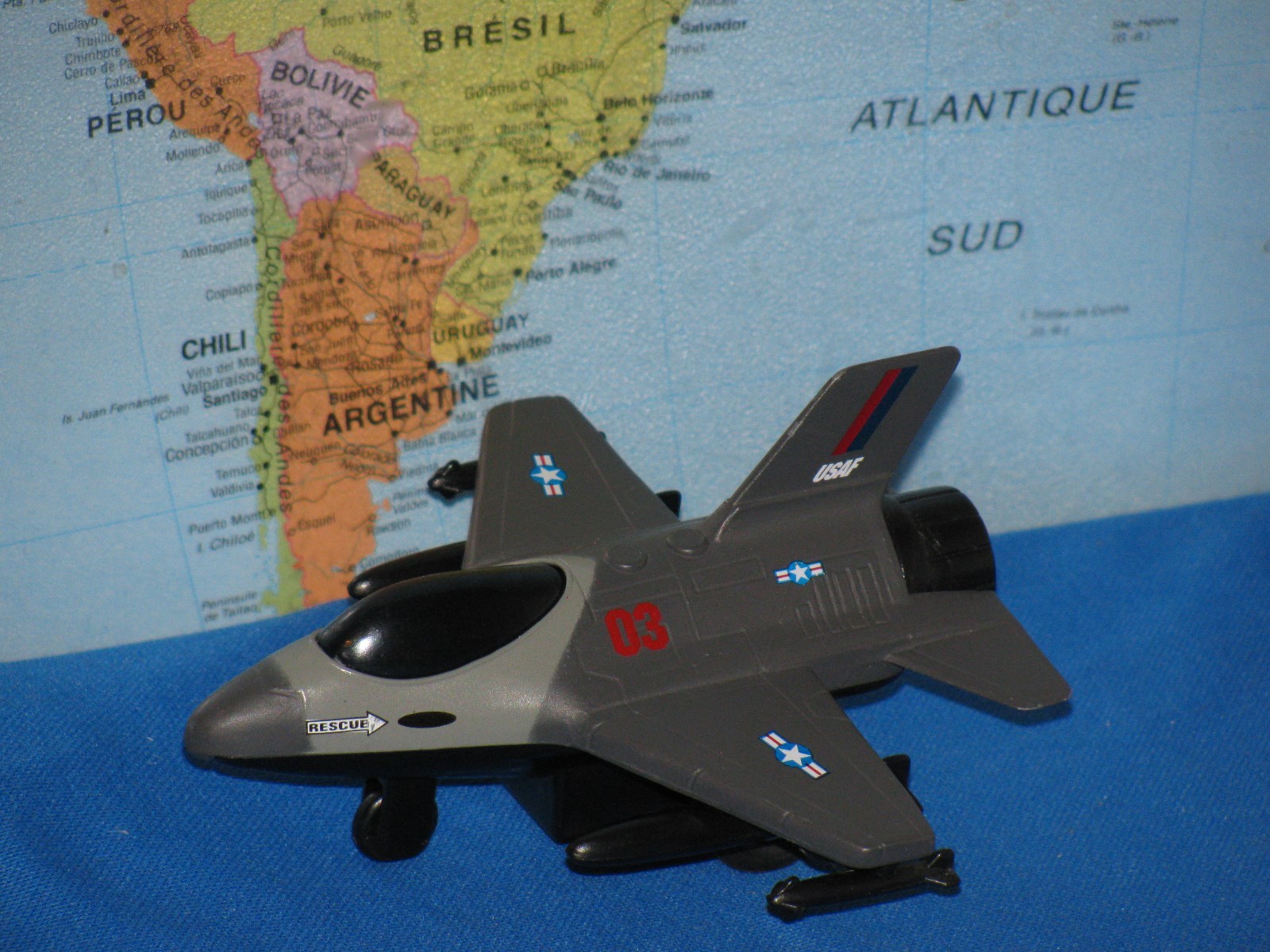 USAF UNITED STATE AIR FORCE RESCUE AIRPLANE 03 ***BRAND NEW & VHTF***