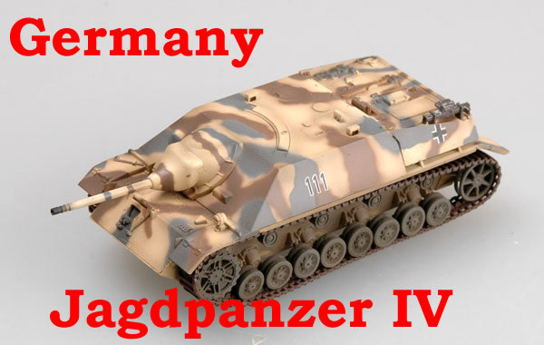 Easy Model 1/72 Germany Jagdpanzer IV Tank Plastic Model 1945 #36122