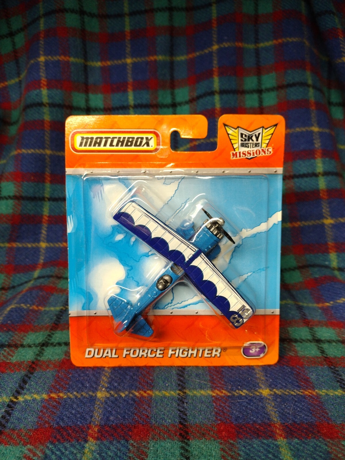 Vintage SKYBUSTERS MISSIONS DUAL FORCE FRIGHTER BIPLANE 2011 MATCHBOX (MATTEL)