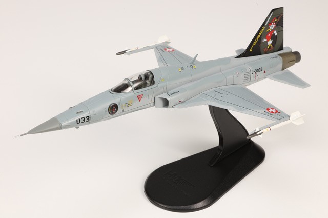 Hobby Master 1/72 F-5E Tiger II Airplane #J-3033 Swiss Air Force 6 Staffel