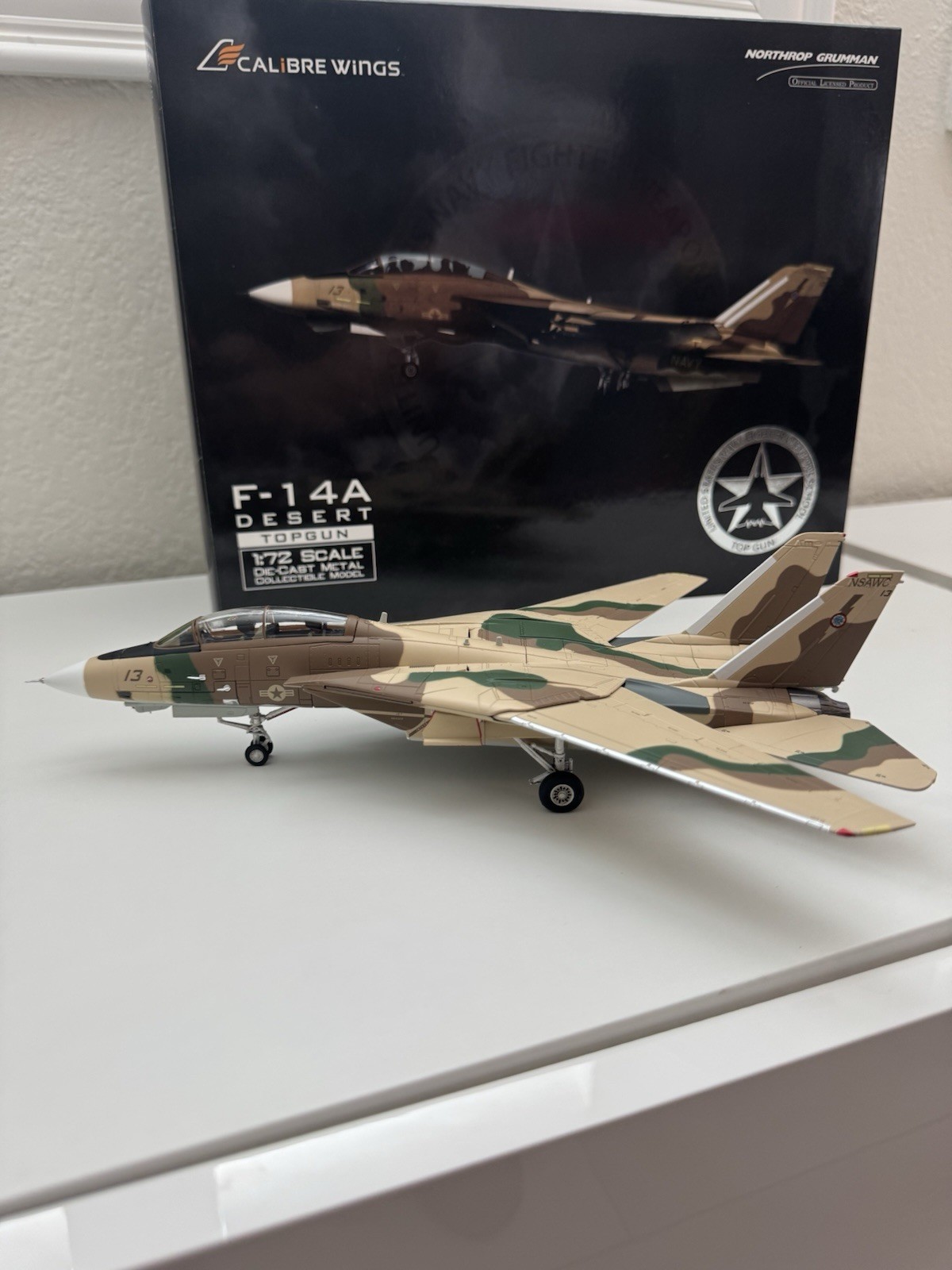 CALIBRE WINGS 1:72 scale F-14A “DESERT” TOP GUN US NAVY FIGHTER WEAPONS SCHOOL🛫
