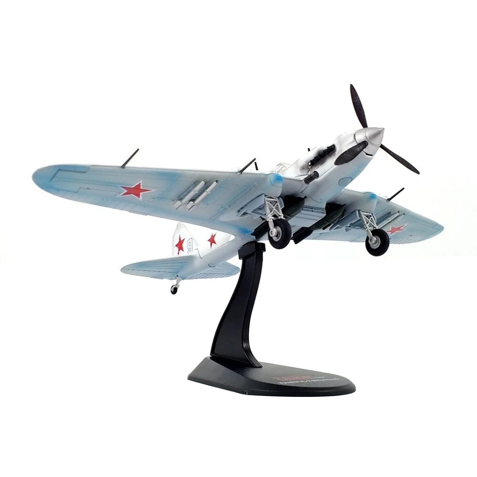 Ilyushin IL-2 Aircraft Model 1:72 Scale Diecast Metal Display Stand Included