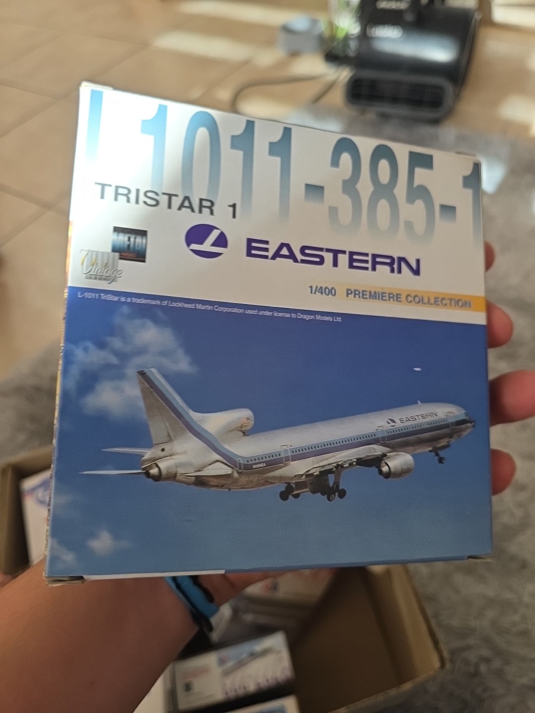 DW 1:400 scale diecast model Eastern Airlines L1011 Commercial airliner N305EA
