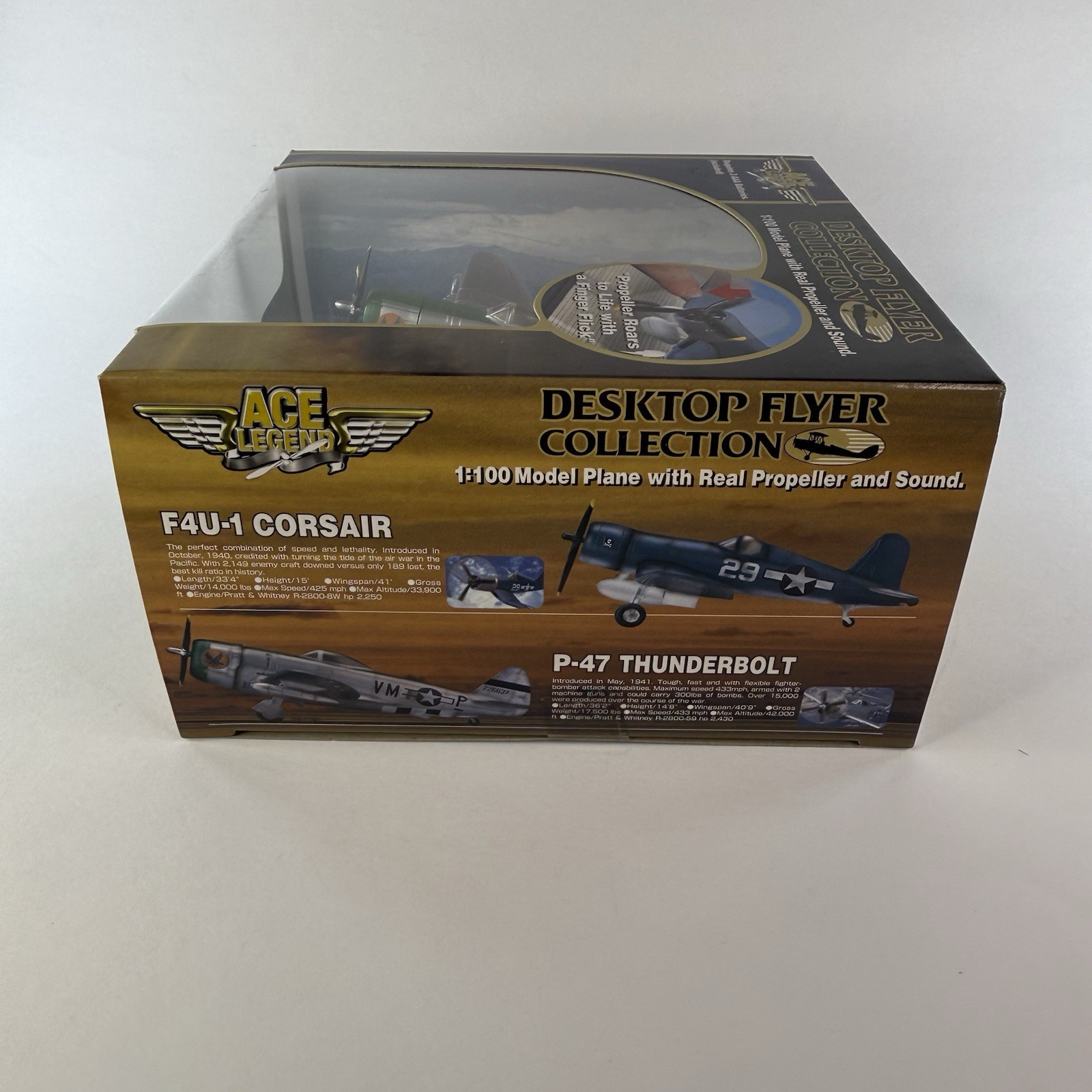 Ace Legend Desktop Flyer Collection P-47 Thunderbolt 1:100 2004 Die Cast Model