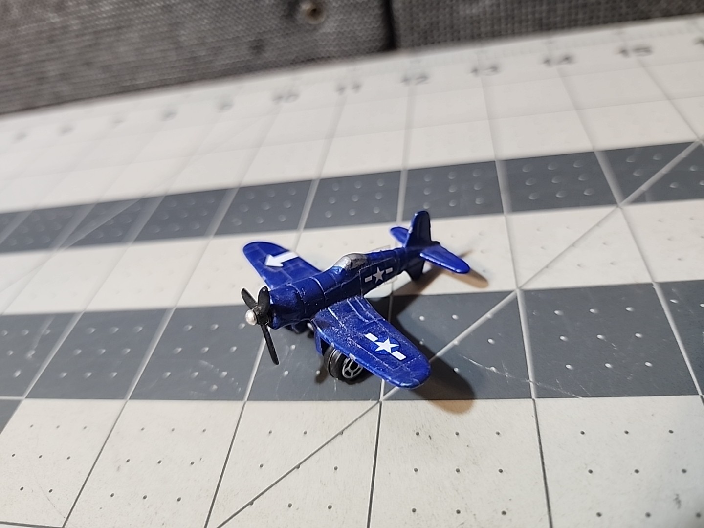 Tootsietoy American F4U Corsair Fighter Aircraft 1 3/4 X 2 1/4 inches BUNDLE*