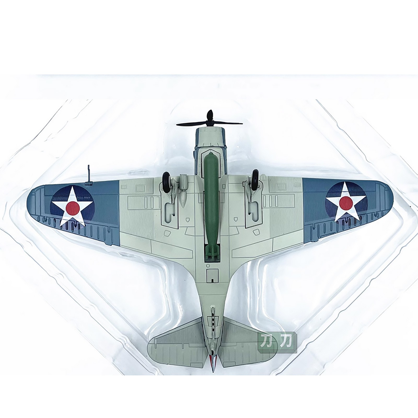 1:72 Scale American TBD Torpedo Bomber Alloy Aircraft Model Airplane Souvenir