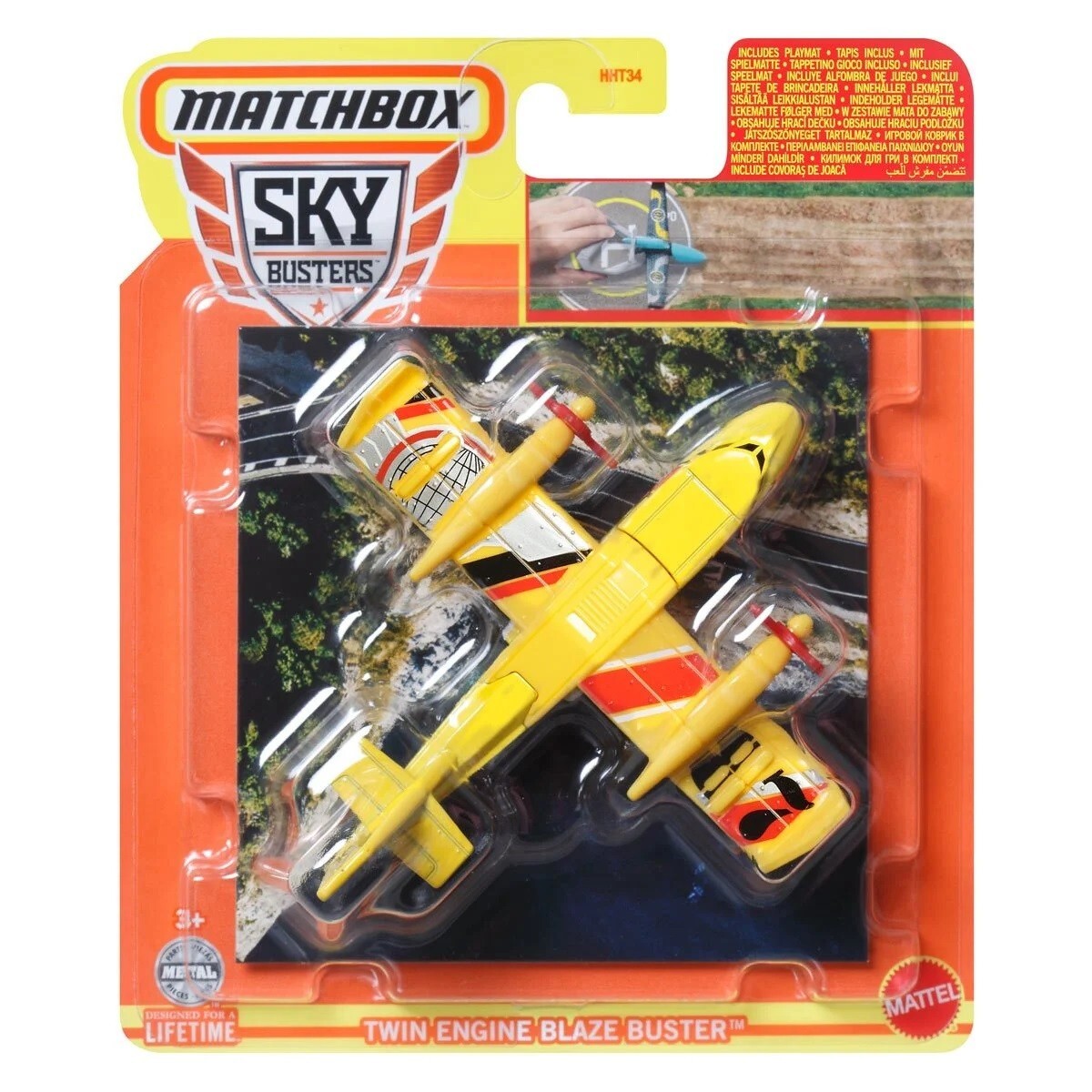 Matchbox – 2024 Skybusters 16/32 Twin Engine Blaze Buster (BBHVM58)