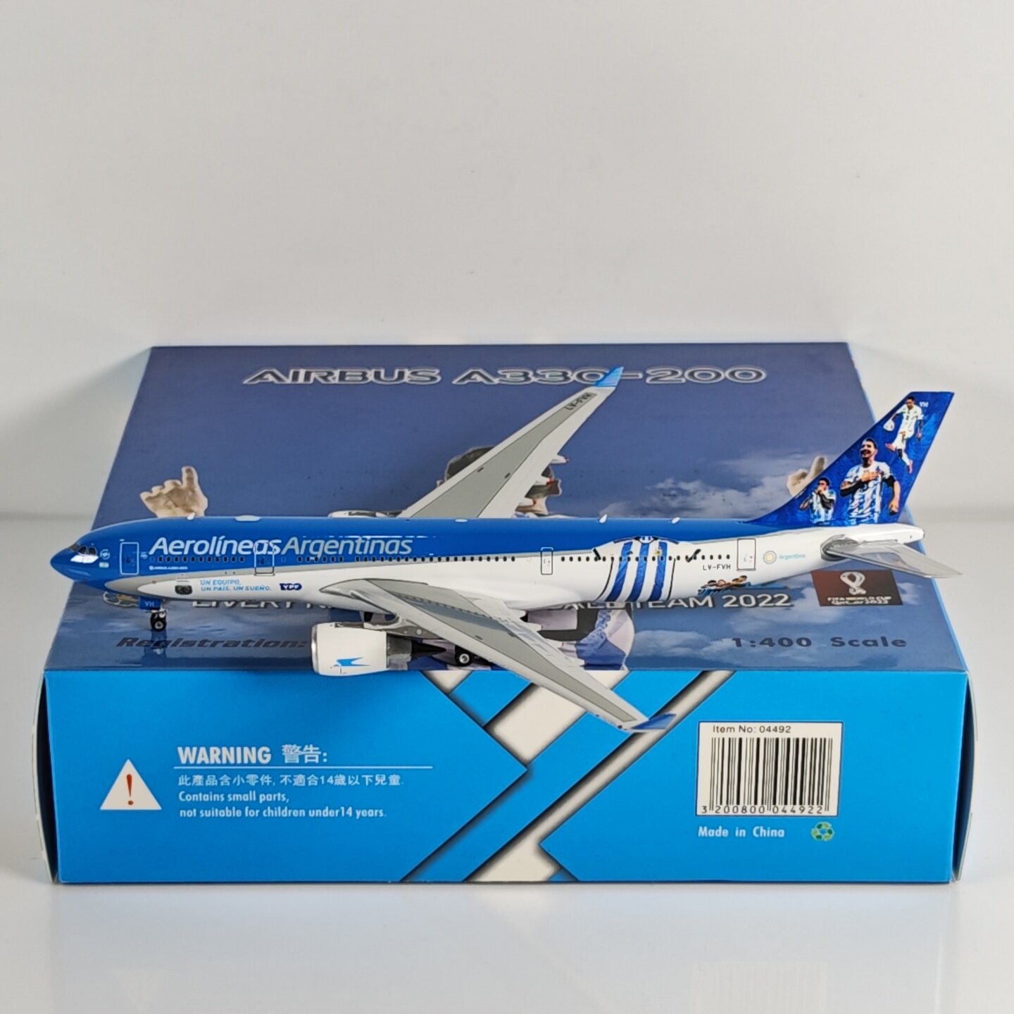 Phoenix 1:400 Aerolineas Argentinas A330-200 LV-FVH 2022 World Aircraft Model