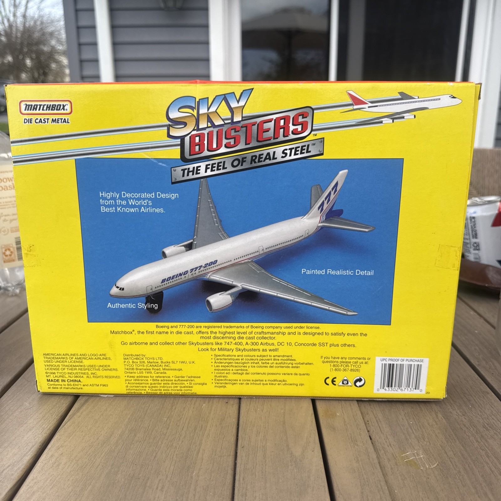MATCHBOX Diecast Metal SKY BUSTERS Toy Airplane & Helicopter Set NEW IN BOX!