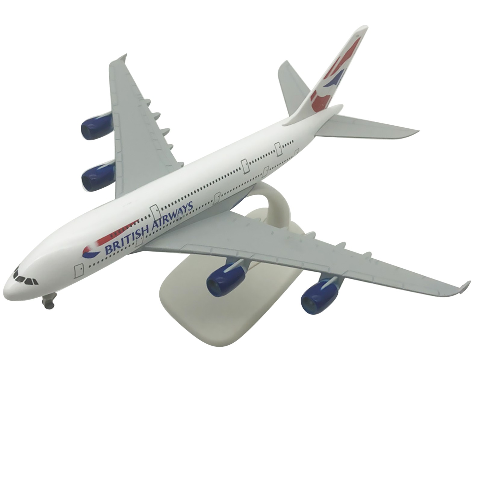 1/400 Scale British Airways A380 Alloy Plane Model Souvenir Static Display