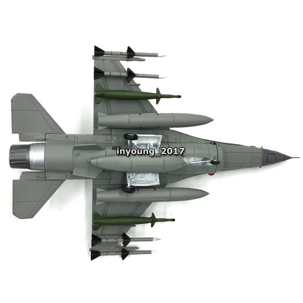 1/72 F-16D Block 50/52 Fighter Airplane Model Diecast Metal Military Plane Model