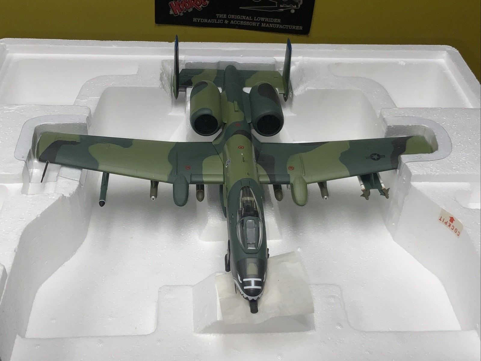 Franklin Mint Armour Collection A10 WARTHOG USAF AIR FORCE B11 B921