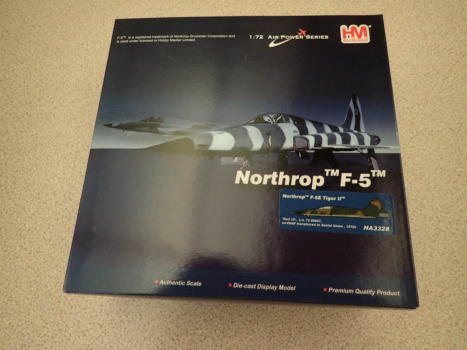Hobbymaster HA3328 1:72 Northrop F-5E Tiger II “Red 10” ex VNAF Factory Sealed