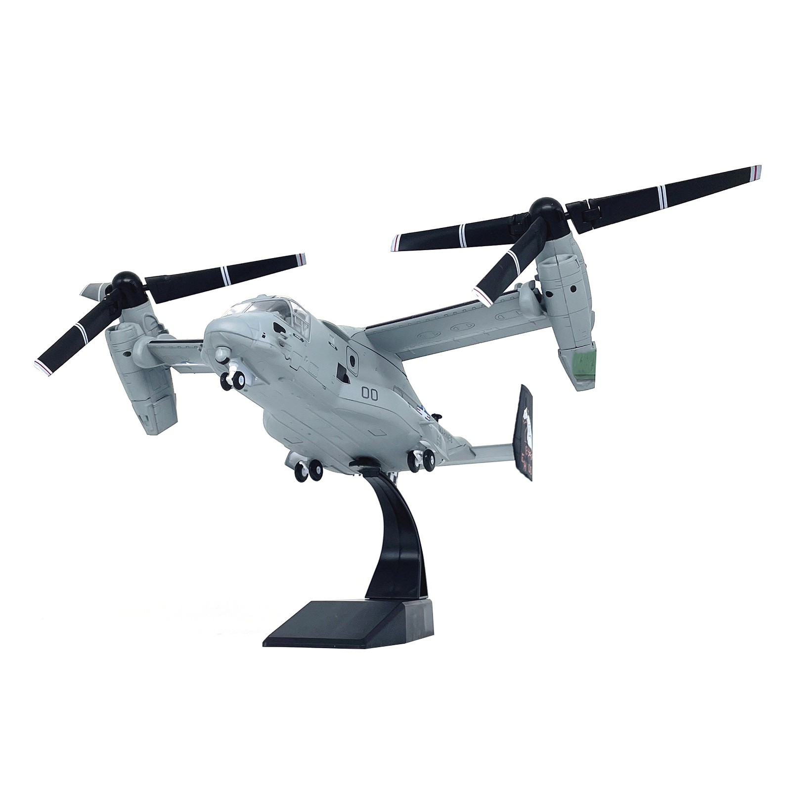 Alloy 1:72 Scale V-22 Model Aircraft For US Air Force Osprey Helicopter 24cm