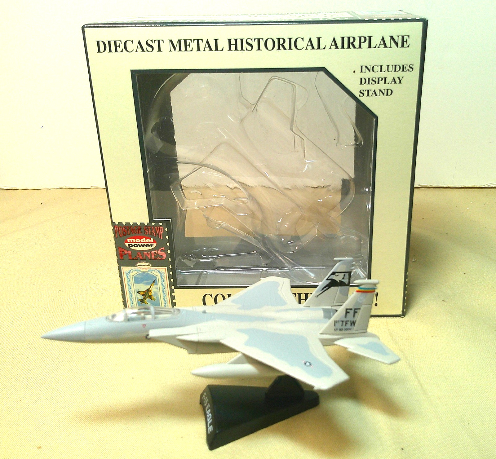 Model Power Postage Stamp Planes Series D 5385 F-15 Eagle