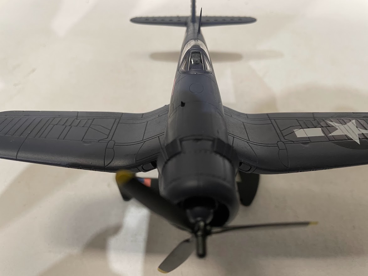 Vought F4U-1D Corsair 1945 USA 1:72 WWII Attack plane Aircraft diecast Luppa #10
