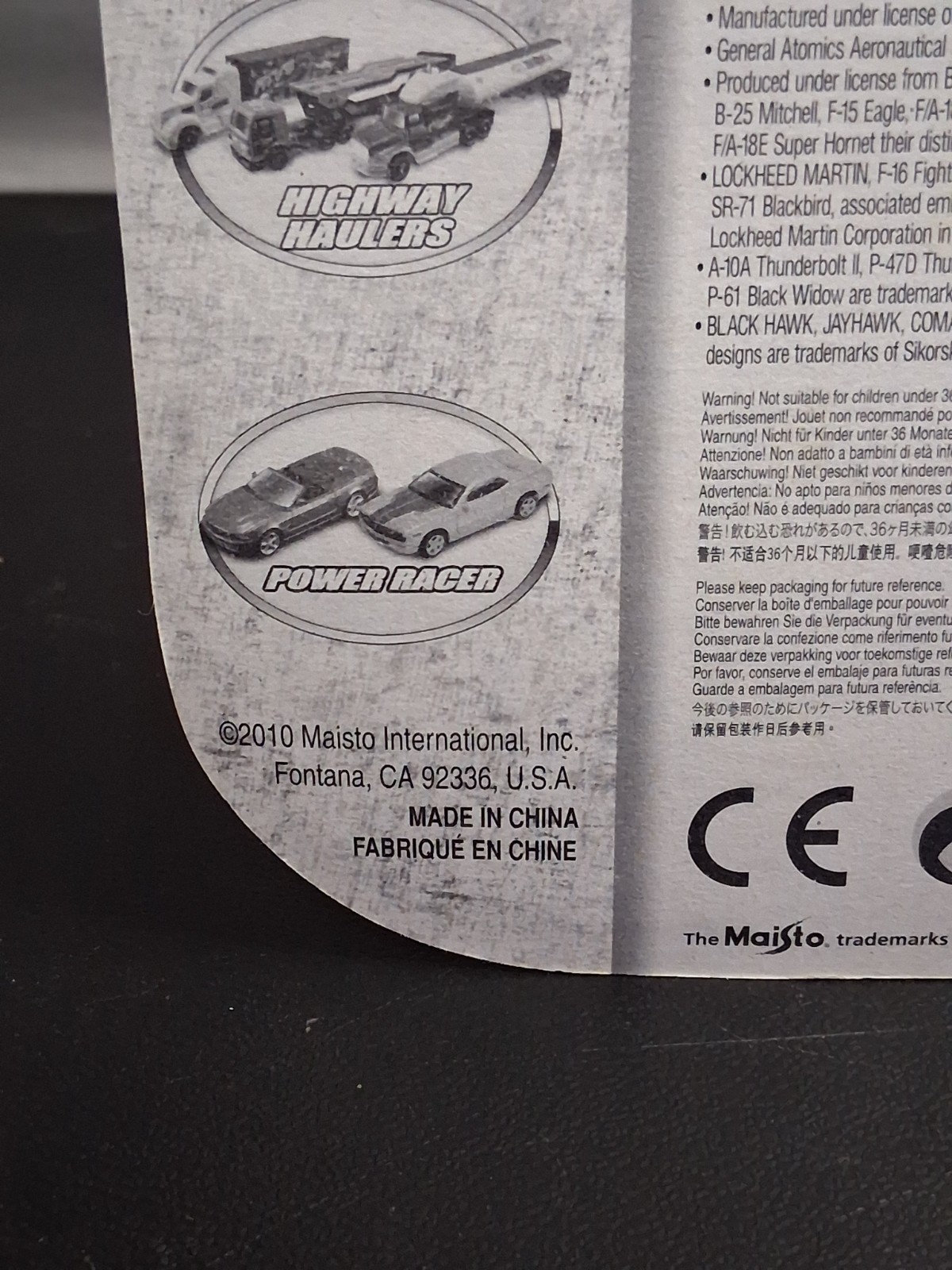 2010 Maisto Tailwinds P-47D Thunderbolt/Us Army Helicopter Lot Of 2
