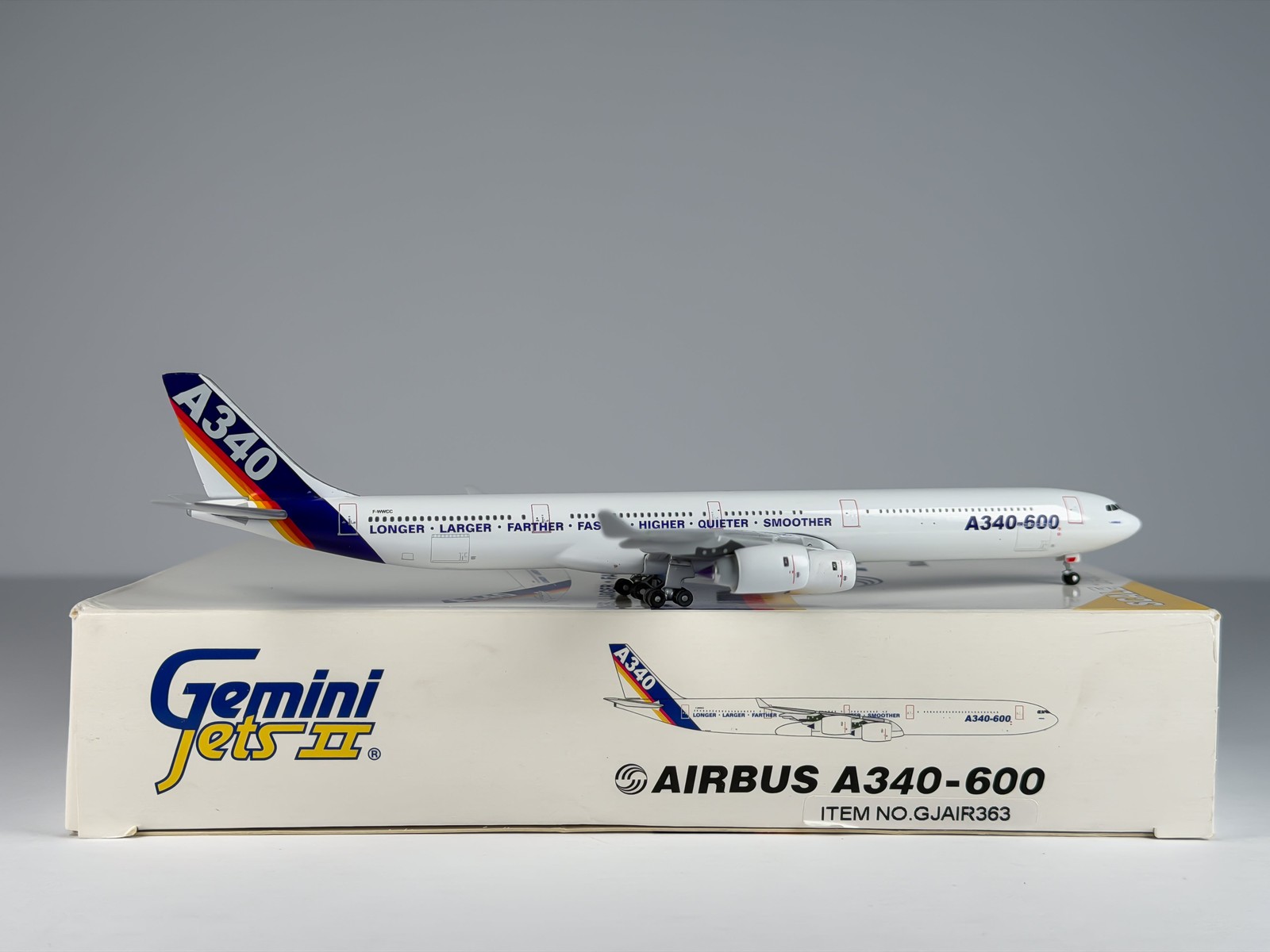 Airbus House Airbus A340-600 1:400 Gemini Jets F-WWCC (GJAIR363)