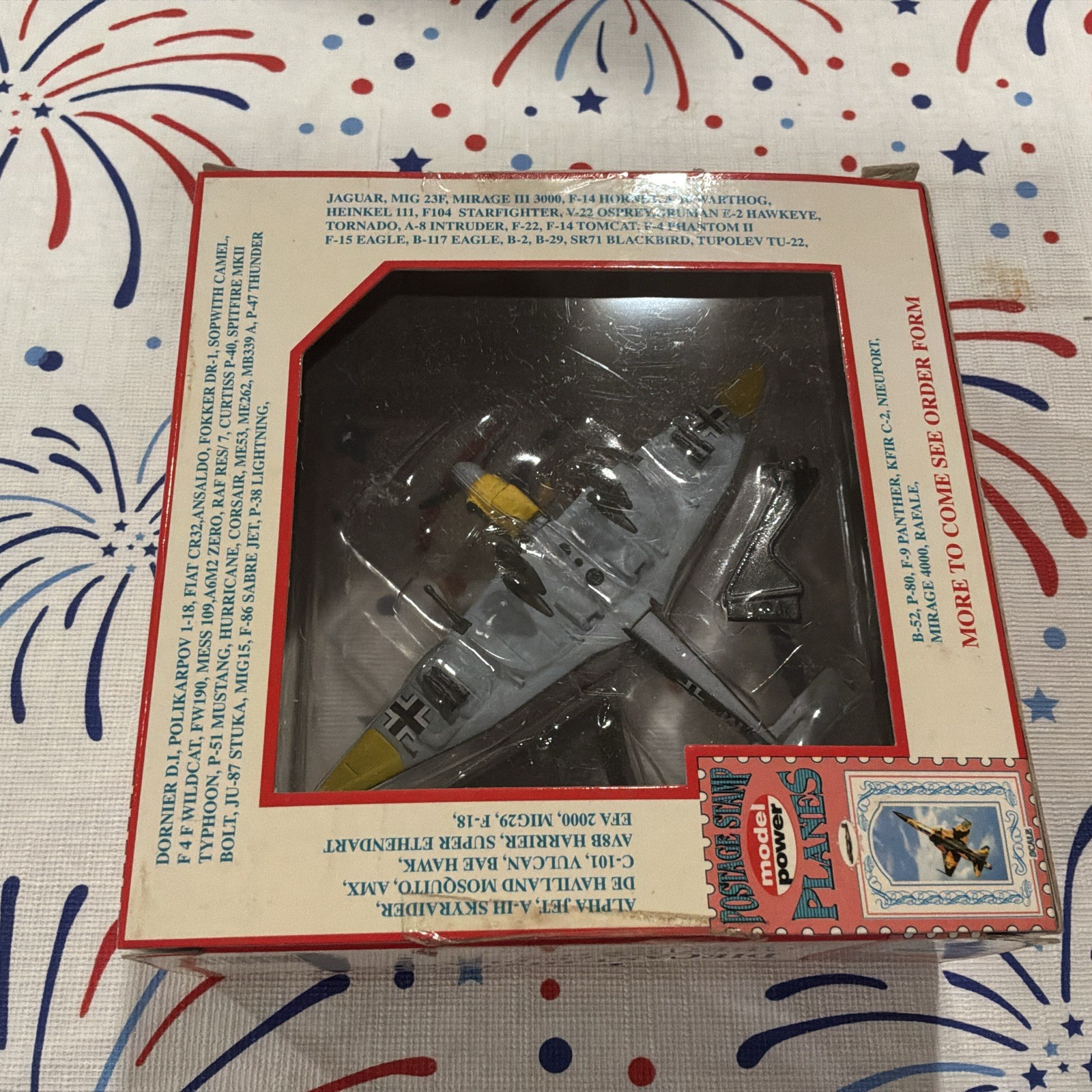 Model Power 1/100 Postage Stamp NO. 5339-1 Junkers JU 87-D Unused In Box