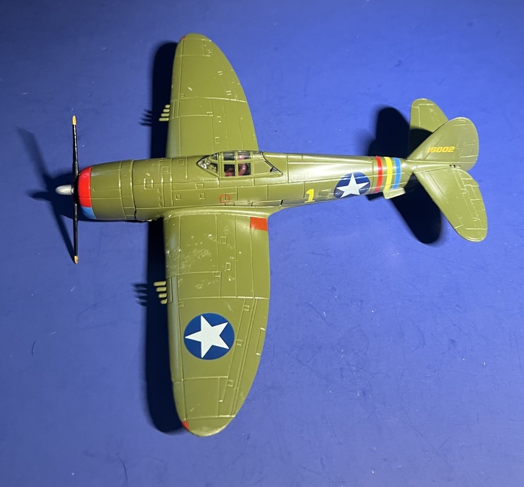 Motor Max P-47 Thunderbolt Diecast Metal/Plastic Airplane 1:48 Scale #76316