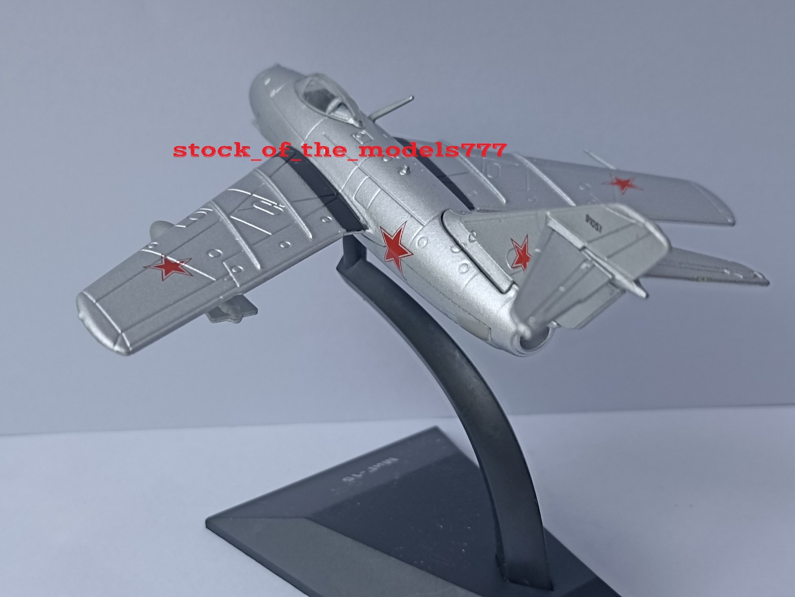 MiG-15 1:93 Deagostini Soviet air force model diecast model # 38 Russian planes