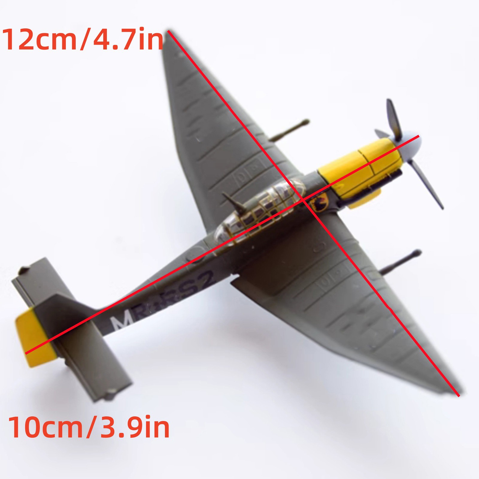 1/110 Alloy Germany Junkers JU-87 Stuka Bomber Military Model Collection