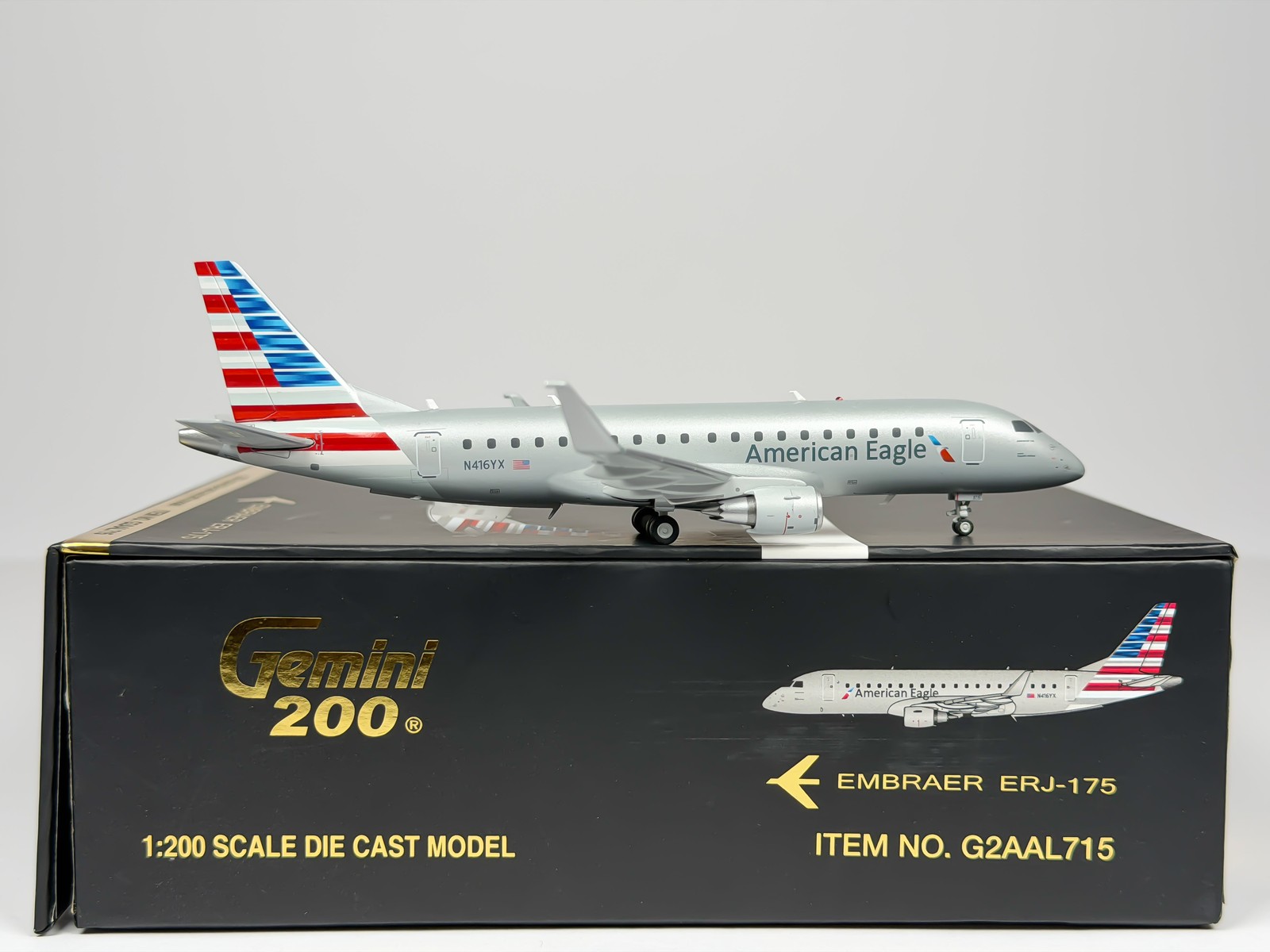 American Eagle Embraer E175 1:200 Gemini Jets N416YX (G2AAL715)